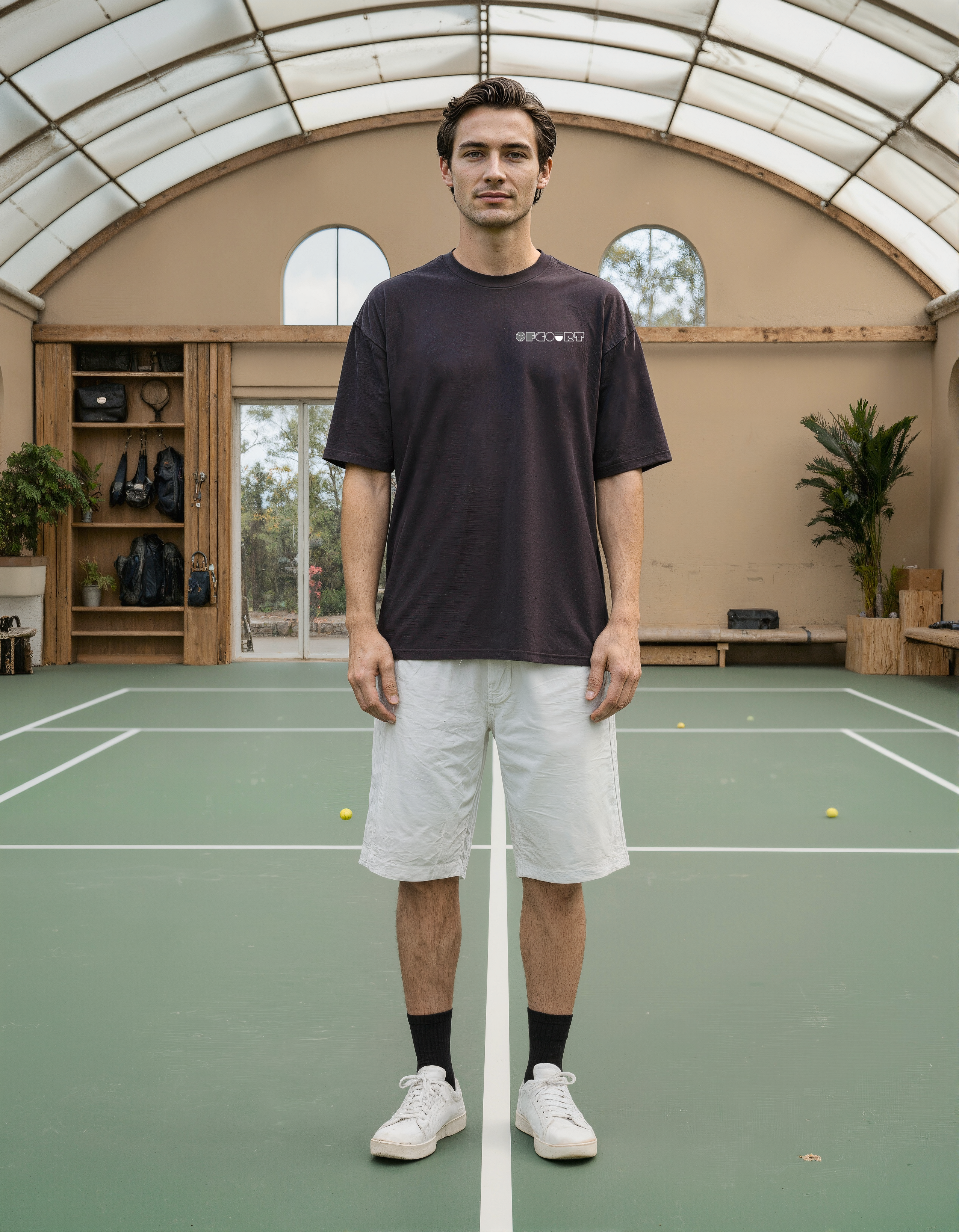 Black OfCourt T-Shirt